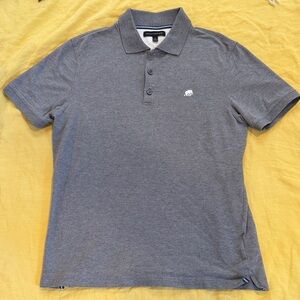Banana Republic Gray Polo Shirt with Subtle Logo